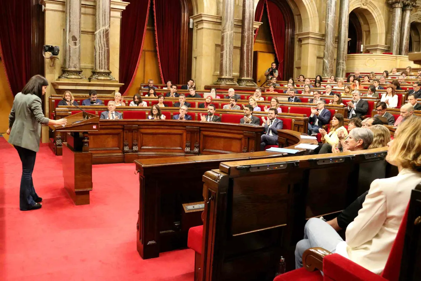 El Parlament ha aprovat tramitar per lectura única la nova llei sobre el català a les aules