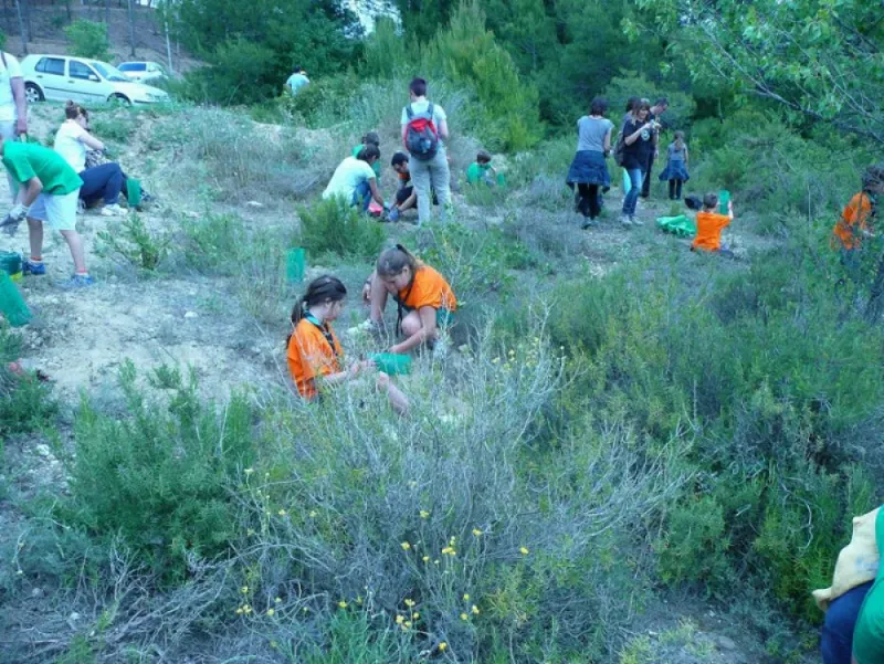 Una de les trastejades del Caçador de Trastets. Foto: Arxiu