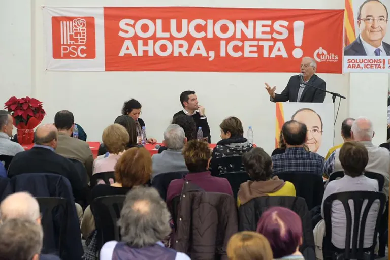 Borrell i Romero (PSC) defensen a Pineda que "les pensions només poden estar garantides per l'Estat"