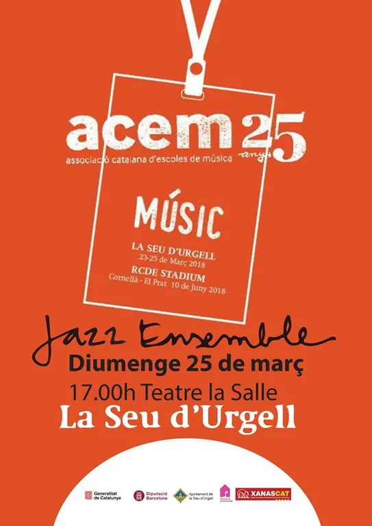La Seu acull un 'stage' i un concert de l'ACEM Jazz Ensemble