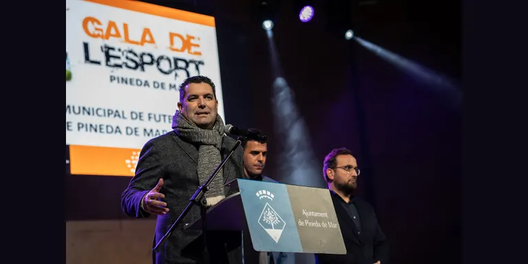 Pineda viu la seva primera Gala de l'Esport omplint el Pavelló de Can Xaubet en una nit emotiva