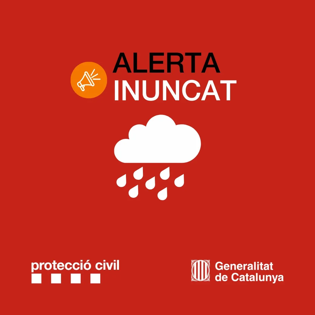 Alerta Inuncat Protecció Civil