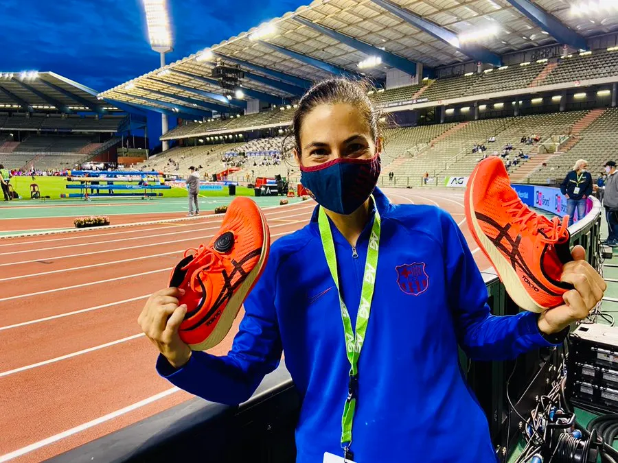Nou rècord de Marta Galimany de l’hora en pista a la Diamond League