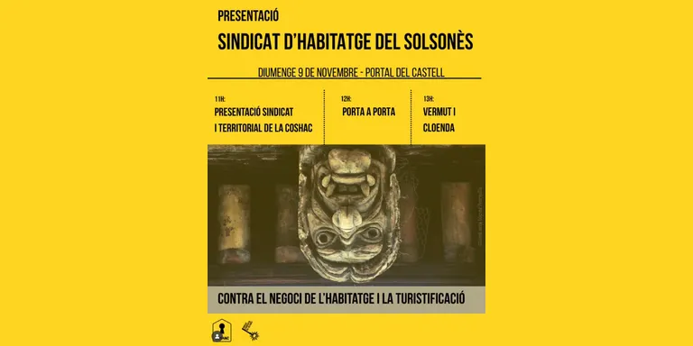 El Sindicat d'Habitatge del Solsonès es presenta el dia 9 a Solsona