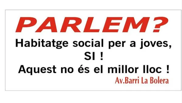 L’Associació de Veïns de La Bolera convoca una concentració per aquest diumenge