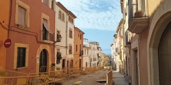 Les obres del carrer de Dalt afronten la recta final