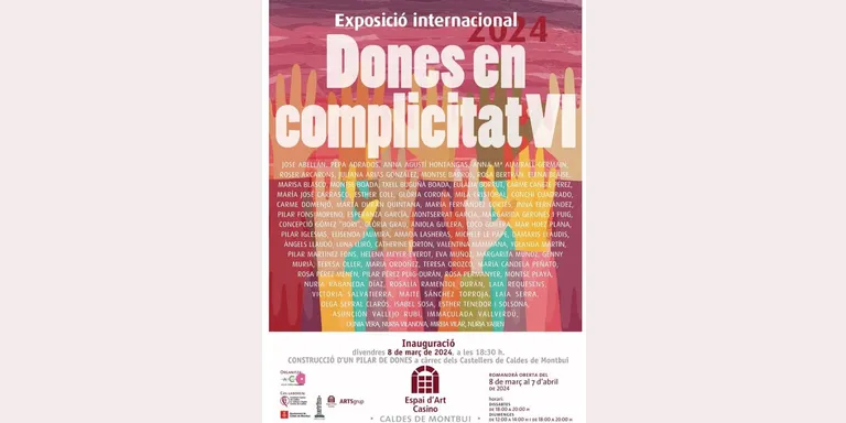 S’inaugura la 6a edició de l'exposició «Dones en complicitat»
