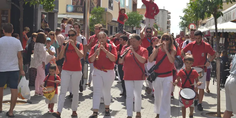 Tornen els assajos del més petits dels Castellers de l'Alt Maresme