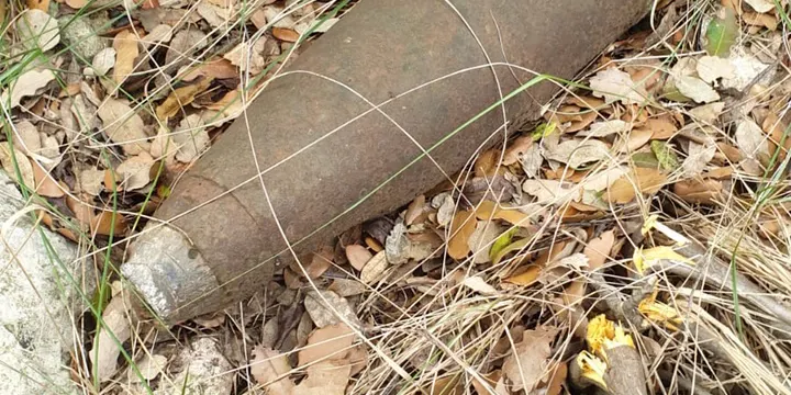 Un boletaire troba un nou projectil de la Guerra Civil al Farell