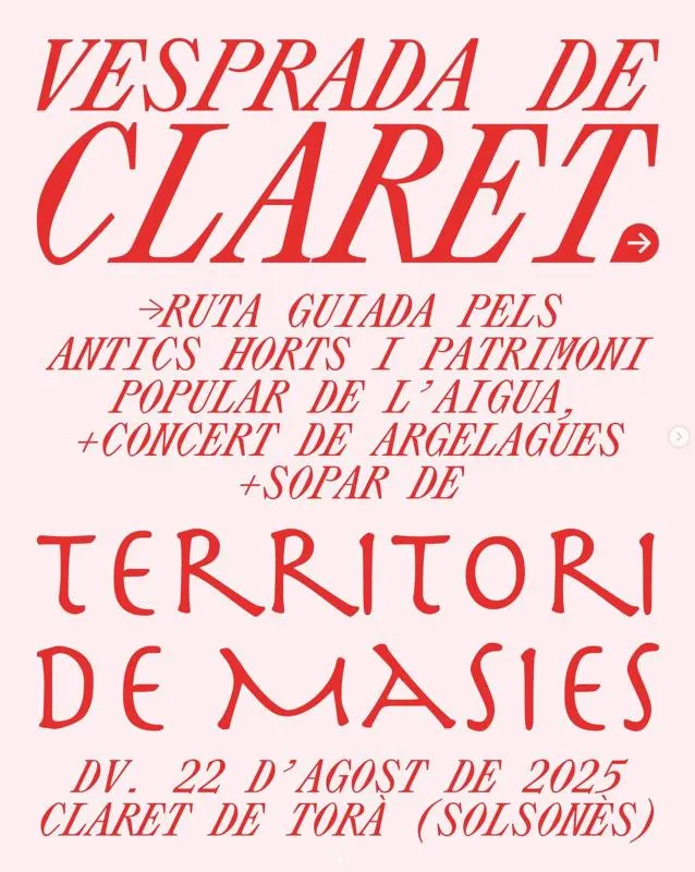 La Vesprada de Claret de Territori de Masies torna a la plaça del poble