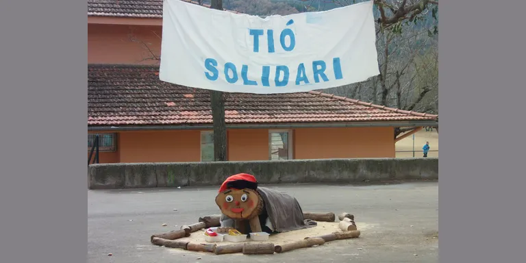 L'escola Albert Vives compta un any més amb el Tió Solidari