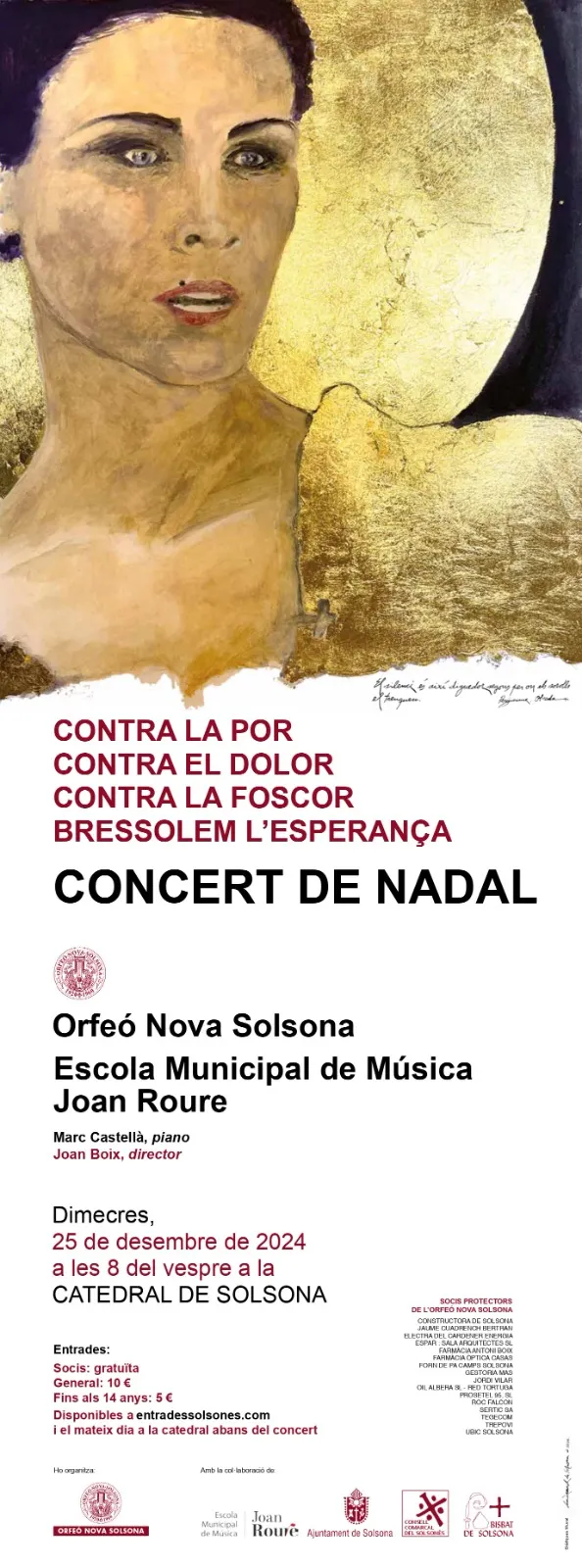L'Orfeó Nova Solsona proposa dues actuacions musicals aquest Nadal a la ciutat