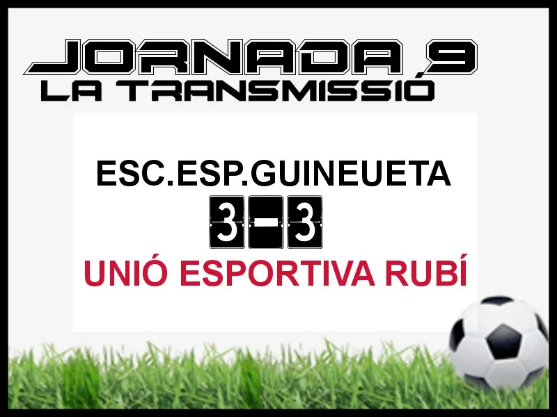 A PEU DE CAMP - JORNADA 9 - UE RUBÍ