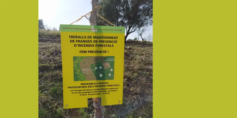Sant Just preveu iniciar el 16 d’octubre el manteniment de la franja de prevenció d’incendis forestals