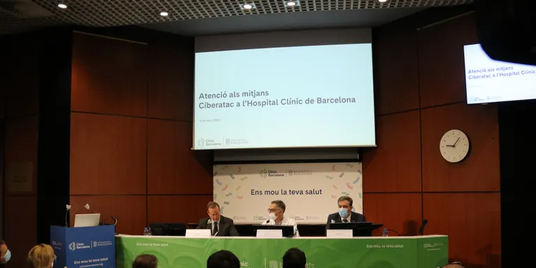 L'Agència de Ciberseguretat diu que l’atac del Clínic és “complex”, ve de fora d’Espanya i que no pagarà “ni un cèntim”