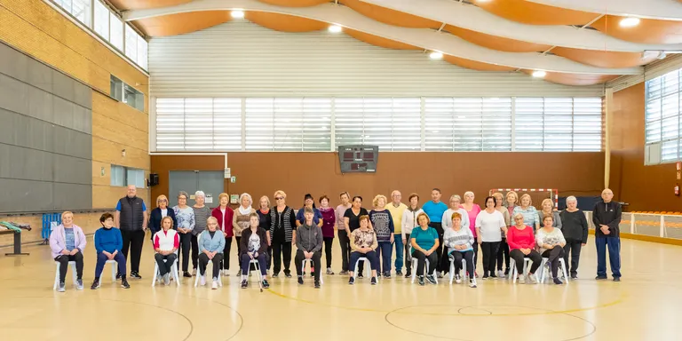 Comença el programa de gimnàstica per a gent gran a Constantí