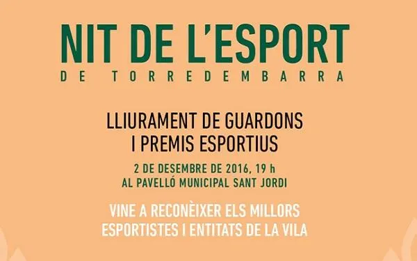Torredembarra recupera la celebració de la Nit de l’Esport
