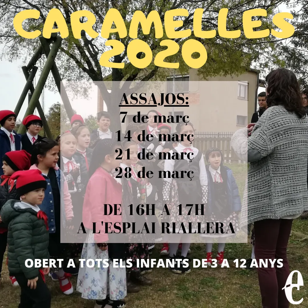 L'Esplai Riallera comença dissabte els assajos de les caramelles infantils