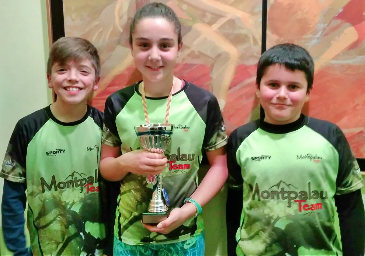 Aina Picas acaba segona classificada de la Catalonia Kids Cup de trail running