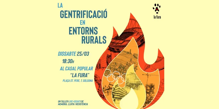 La Fura organitza un taller sobre la gentrificació en entorns rurals