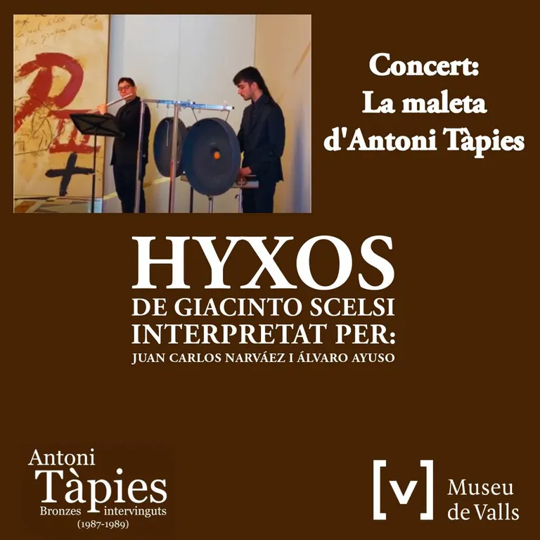 El Museu de Valls organitza tres activitats amb motiu de l’exposició «Antoni Tàpies bronzes intervinguts»
