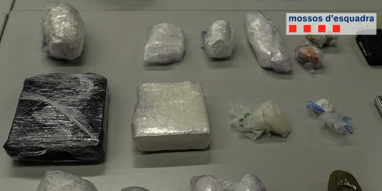 Els Mossos desmantellen una organització criminal dedicada al tràfic de cocaïna