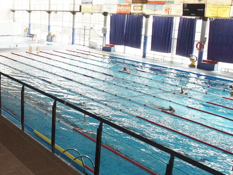 La piscina de Can Rosés serà la seu enguany de tots els partits dels equips rubinencs / Arxiu