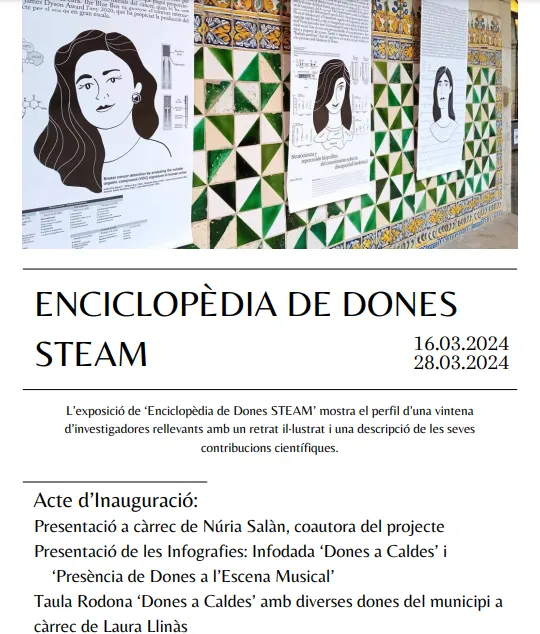 Inauguració de l’exposició «Enciclopèdia de dones STEAM»
