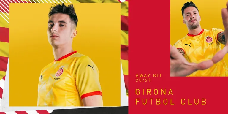 El Girona presenta la segona i tercera equipació per aquesta temporada