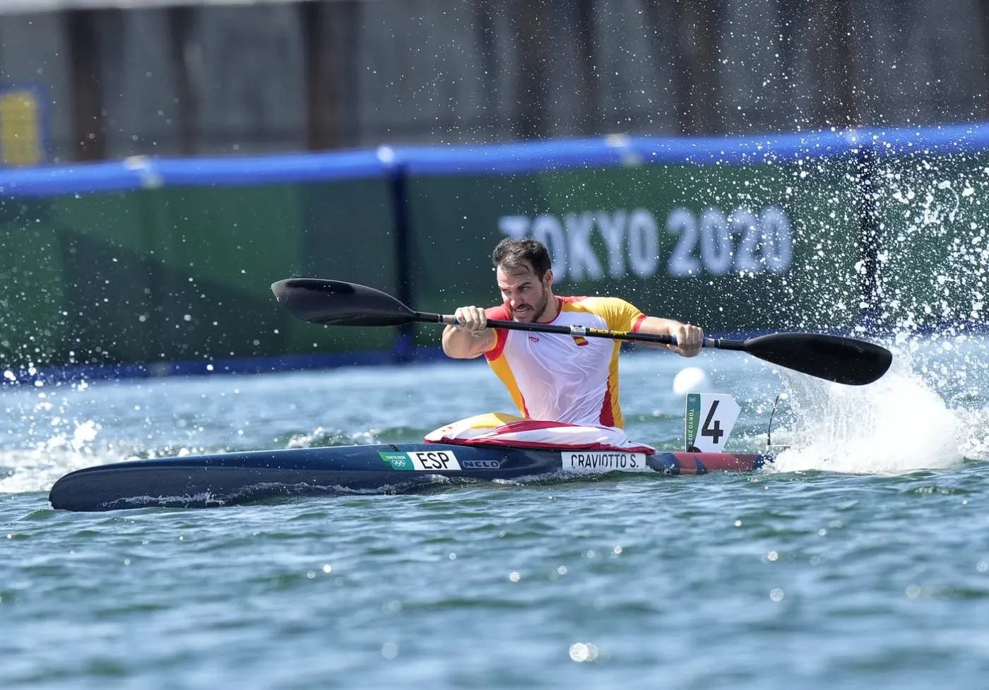 Saul Craviotto ja és a semifinals de K1 200