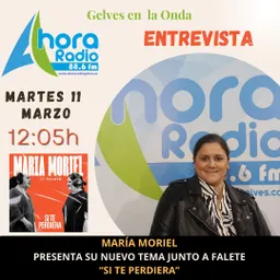 #87 - María Moriel presenta su nuevo trabajo en Ahora Radio - episode art