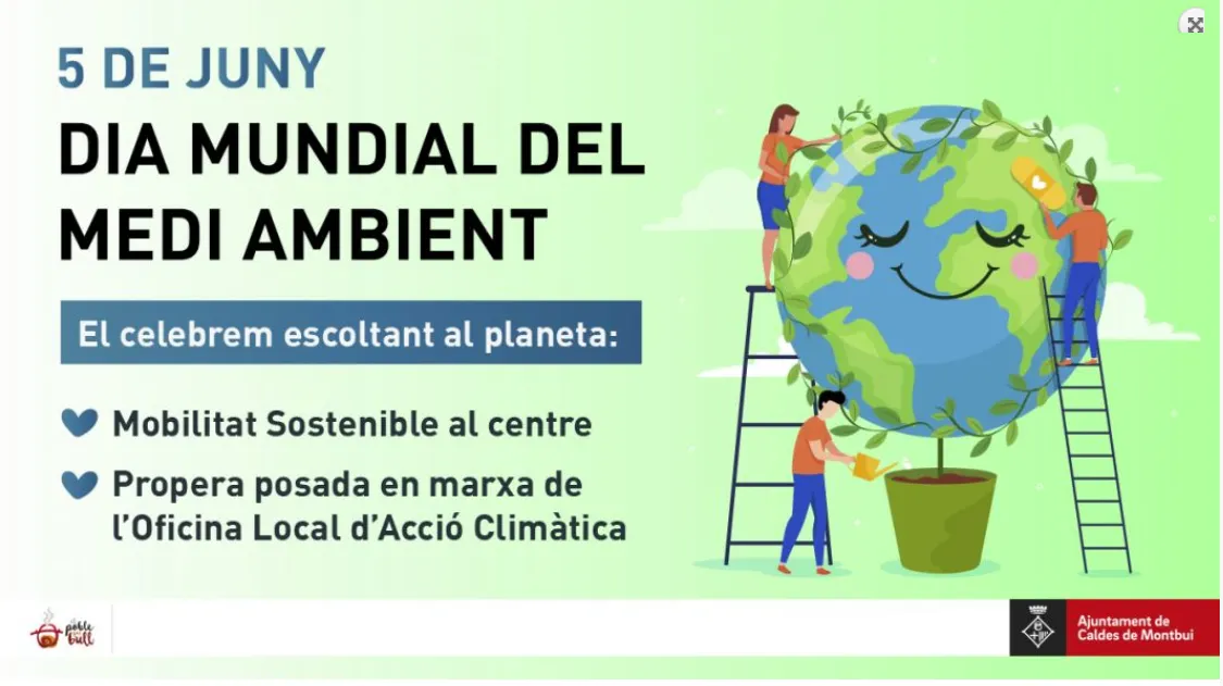 L'Ajuntament commemora el Dia Mundial del Medi Ambient