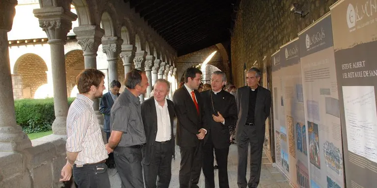 Oberta l'exposició 'Ermengaudus', que enceta el Mil.lenari de Sant Ermengol