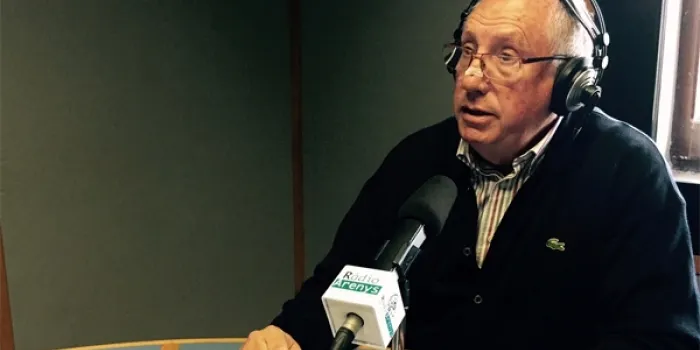 Jaume Calopa, integrant de la junta directiva de la Federació Catalana de Bàsquet