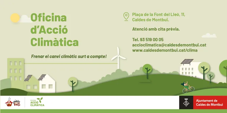 L’Ajuntament presenta la nova Oficina d’Acció Climàtica de Caldes