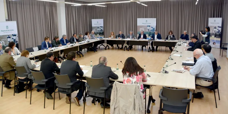 Trobada a la Diputació de Lleida per definir i presentar els millors projectes als ajuts europeus FEDER
