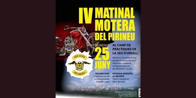 Nova edició de la Matinal Motera del Pirineu a la Seu d'Urgell