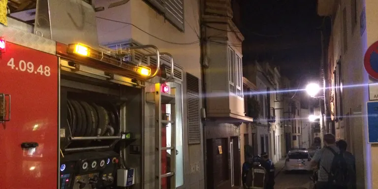 Ensurt per un petit incendi al nº3 del carrer d’En Roig