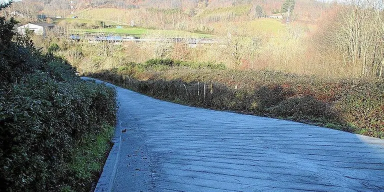 EL AYUNTAMIENTO DE IRUN REPARA Y MEJORA EL PAVIMENTO EN VARIOS CAMINOS RURALES