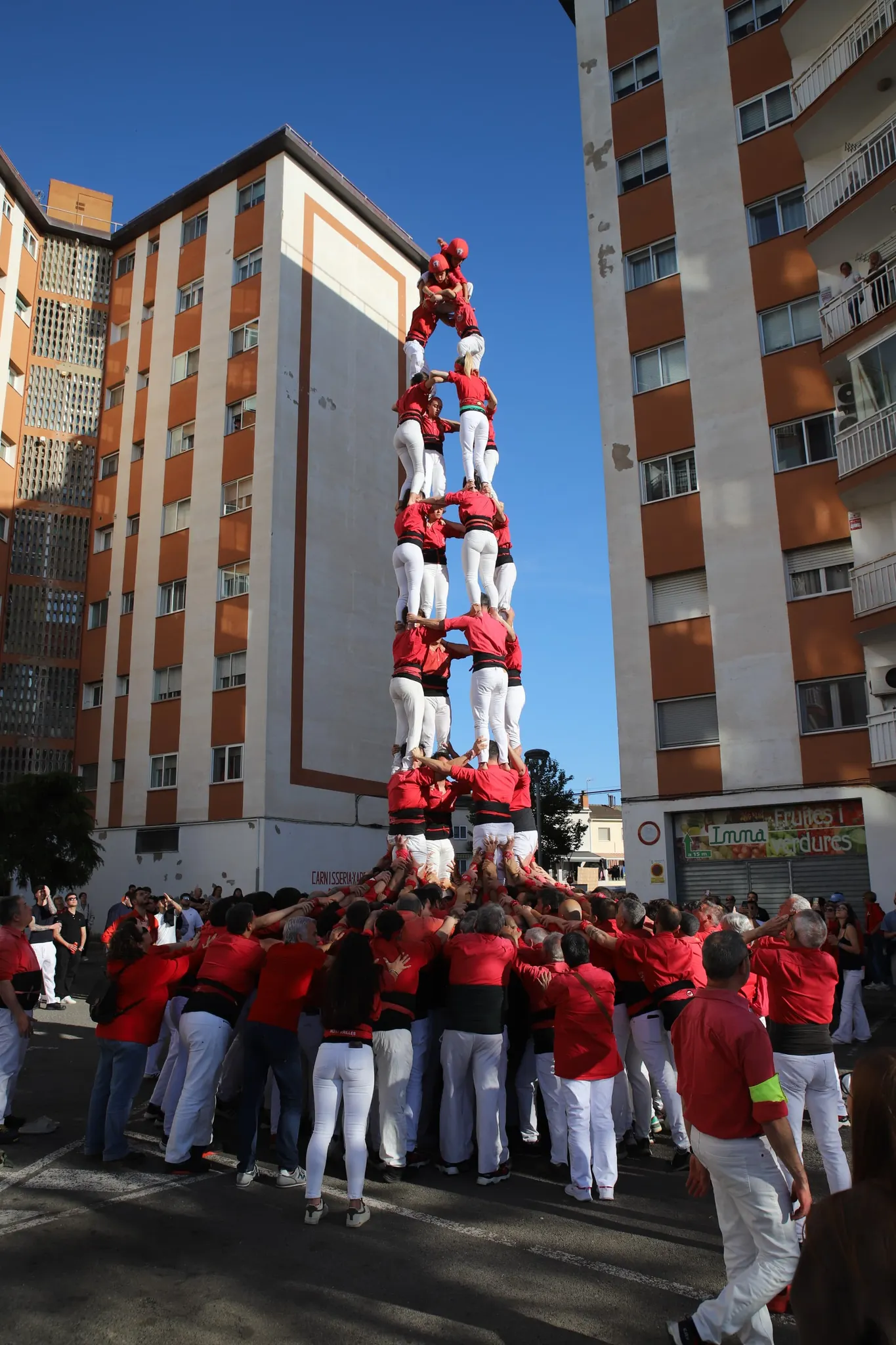 Tercer 4de8 de l'any de la Colla Joves