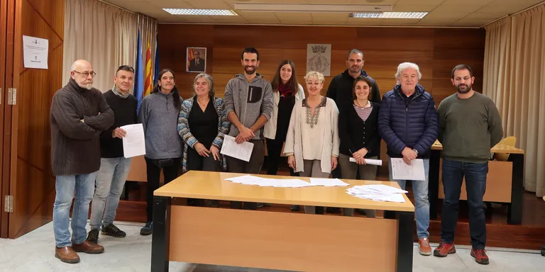 El Geoparc Orígens signa 18 convenis amb entitats col·laboradores que operen al territori