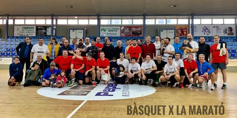 La UER Pineda aconsegueix 560 per la Marató gràcies als partits de veterans
