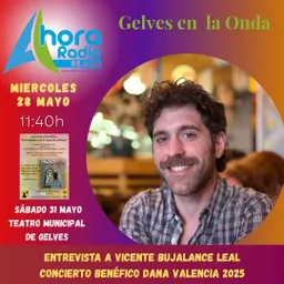 #134 - Vicente Bujalance presenta su concierto solidario en Ahora Radio - episode art