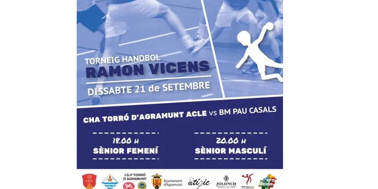 El CHA celebra aquest cap de setmana el Torneig d'Handbol Ramon Vicens