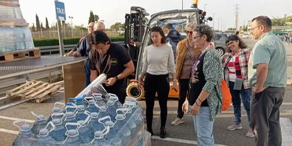 Creixell fa arribar 17.000 quilos de material d'ajuda humanitària al País Valencià