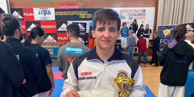 Gerard Gombau, bronze en Kata Masculí al Campionat de Catalunya de Karate Sènior 2019