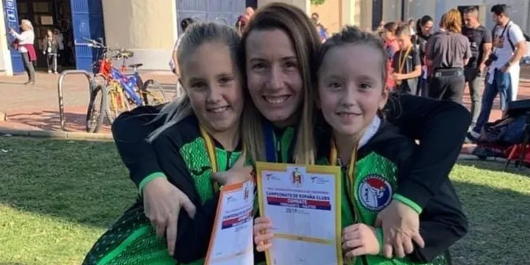 Júlia Alsina, campiona d’Espanya de taekwondo en modalitat de combat precadet benjamí