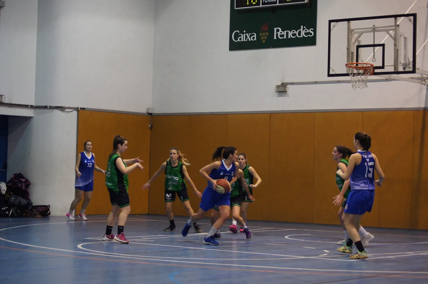 A la primera volta es va perdre davant les badalonines 59-63 / Arxiu