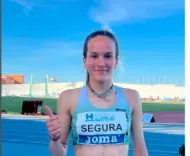 Berta Segura trenca el rècord de Catalunya de 400m