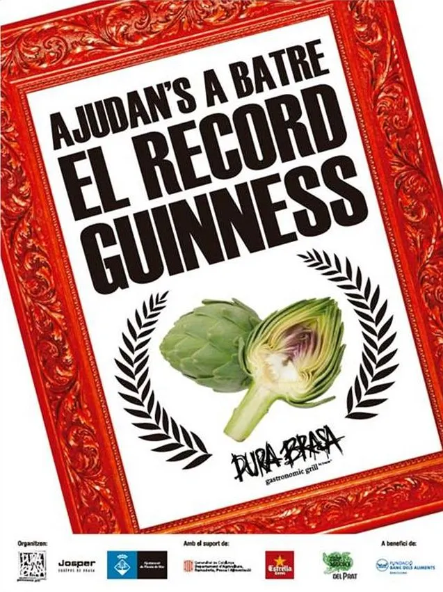Pineda es prepara per aconseguir un record Guinness en coure 12.500 carxofes alhora